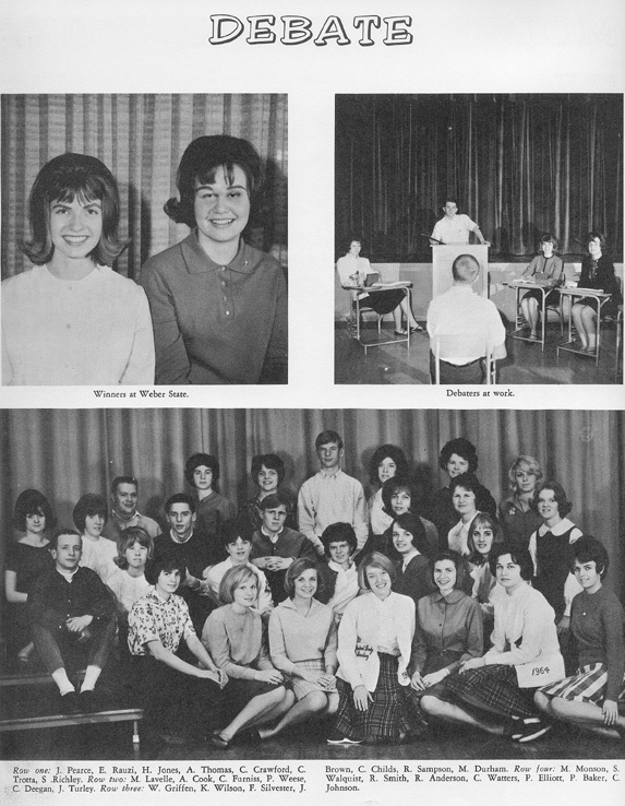 BLHS Class of 1964 Debate